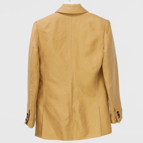 Smythe Tan Double-Breasted Blazer - Picture 2 of 10